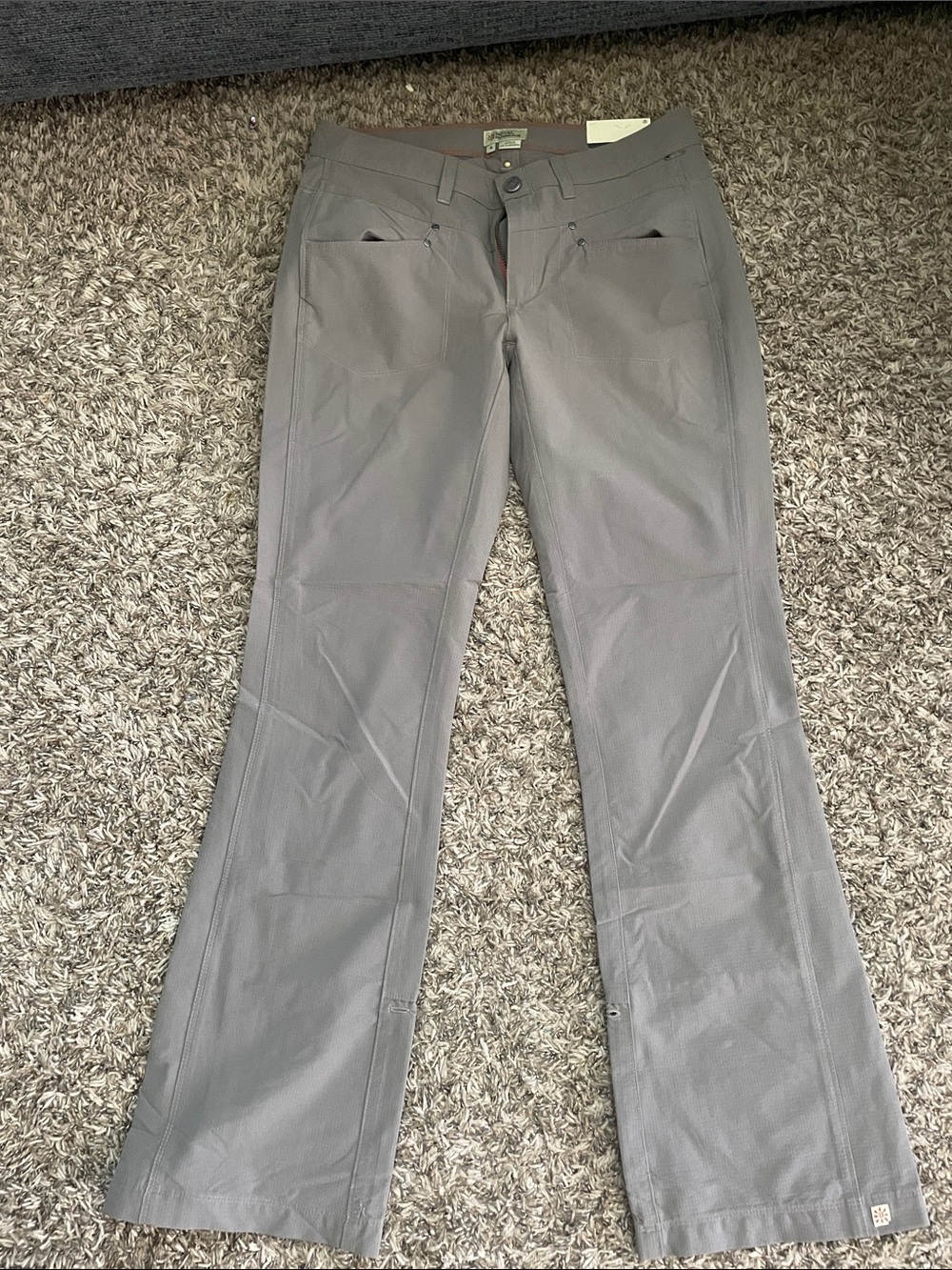 Royal Robbins Women's Straight Leg Pants in Gray